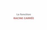 La fonction RACINE CARRÉE - SiteW.com