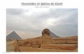 Pyramides et Sphinx de Gizeh - Bancs d’Ecole