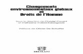 Changements environnementaux globaux et Droits de l'Homme