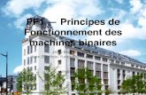 PF1 — Principes de Fonctionnement des machines binaires