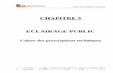 CHAPITRE 5 ECLAIRAGE PUBLIC - Angers