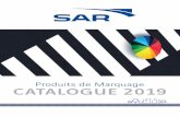 Produits de Marquage CATALOGUE 2019 - SAR - FR