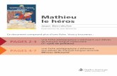 Mathieu le héros - quebec-amerique.com