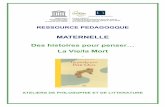 MATERNELLE Ermenonville La mort - Chaire Unesco de ...