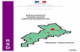 RÉGLEMENT SANITAIRE DÉPARTEMENTAL - Haute-Garonne