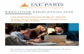 EXECUTIVE EDUCATION 2019 - IAE PARIS