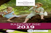 RAPPORT RSE 2019 - Groupe Routhiau
