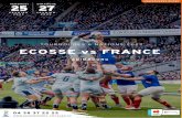 TOURNOI DES 6 NATIONS 2022 ECOSSE vs FRANCE