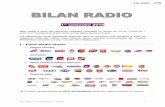 BILAN RADIO YACAST - 1er semestre 2010