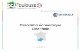 Panorama économique Occitanie - Toulouse