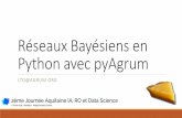 Réseaux Bayésien en Python avec pyAgrum