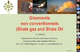 Gisements non conventionnels (Shale gas and Shale Oil
