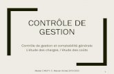 CONTRÔLE DE GESTION - Université de Montpellier