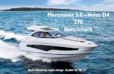 Mercruiser 3.0 270 Benchmark -