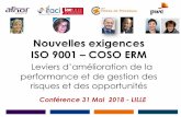 Nouvelles exigences ISO 9001 COSO ERM