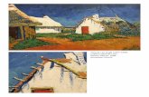 Vincent van Gogh (1853-1890). Cabanes blanches aux Saintes ...