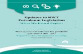 Updates to NWT Petroleum Legislation