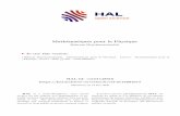Mathématiques pour la Physique - hal.archives-ouvertes.fr