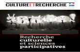 Recherche culturelle et sciences participatives