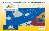 Label Tourisme & Handicap Contacts utiles