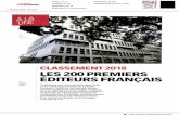 LES 200 PREMIERS ÉDITEURS FRANÇAIS - CSP