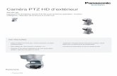 Caméra PTZ HD d’extérieur - Panasonic
