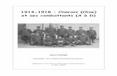 1914-1918 : Clairoix (Oise) et ses combattants (A à D)