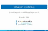 Délégation et extension - pageperso.lif.univ-mrs.fr