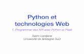 Python et technologies Web