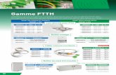 Gamme FTTH - Groupe Cahors