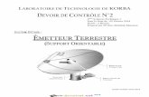 ABORATOIRE DE TECHNOLOGIE DE DEVOIR DE CONTRÔLE N°2
