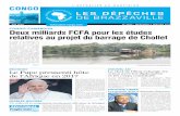 CONGO-CAMEROUN Deux milliards FCFA pour les études ...