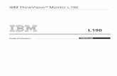 IBM ThinkVisionTM Monitor L190 - Kev009.com