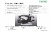 Advantage 3100 Face Mask Instruction Manual - DE GB FR IT ...