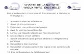 CHARTE DE LA NATIVITE “MIEUX VIVRE ENSEMBLE”