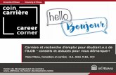 Carrière et recherche d’emploi pour étudiant.e.s de l’ILOB ...