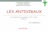 Les antiviraux - الموقع الأول للدراسة ...