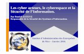 Les cyber acteurs, le cyberespace et la Sécurité de l ...