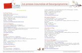 La presse icaunaise et bourguignonne