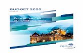 BUDGET 2020 - Ville de Québec