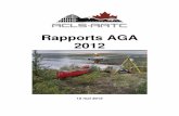 Rapports AGA 2012