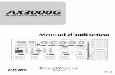 AX3000G Owner's manual