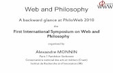 Web and Philosophy