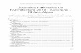 Journées nationales de l’Architecture 2019 : Auvergne ...