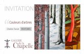 INVITATION - Galerie de la Chapelle