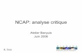 NCAP: analyse critique - INRA