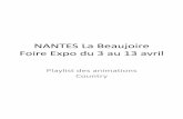 NANTES La Beaujoire Foire Expo du 3 au 13 avril
