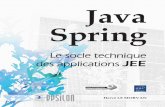 - Le socle technique des applications JEE Spring