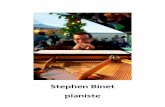 Stephen Binet pianiste