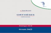 ORTHÈSES - Janton